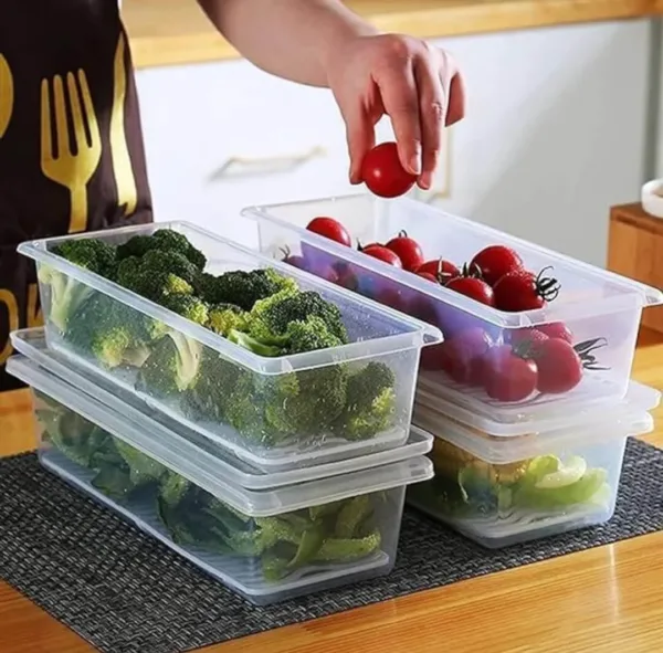 Fridge Storage Containers for Fresh Food and Organized Kitchen