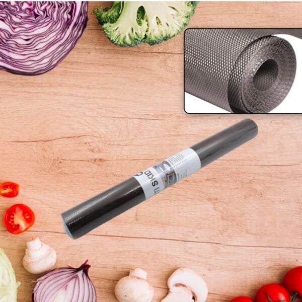 Multipurpose Anti-Slip Mat Liner Roll for Kitchen, Bathroom, Fridge, Shelves (45cmx3m)