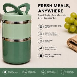 930 ML Stainless steel lunch box
