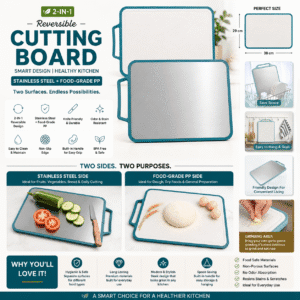 2 in 1 Reversible Chopping Board